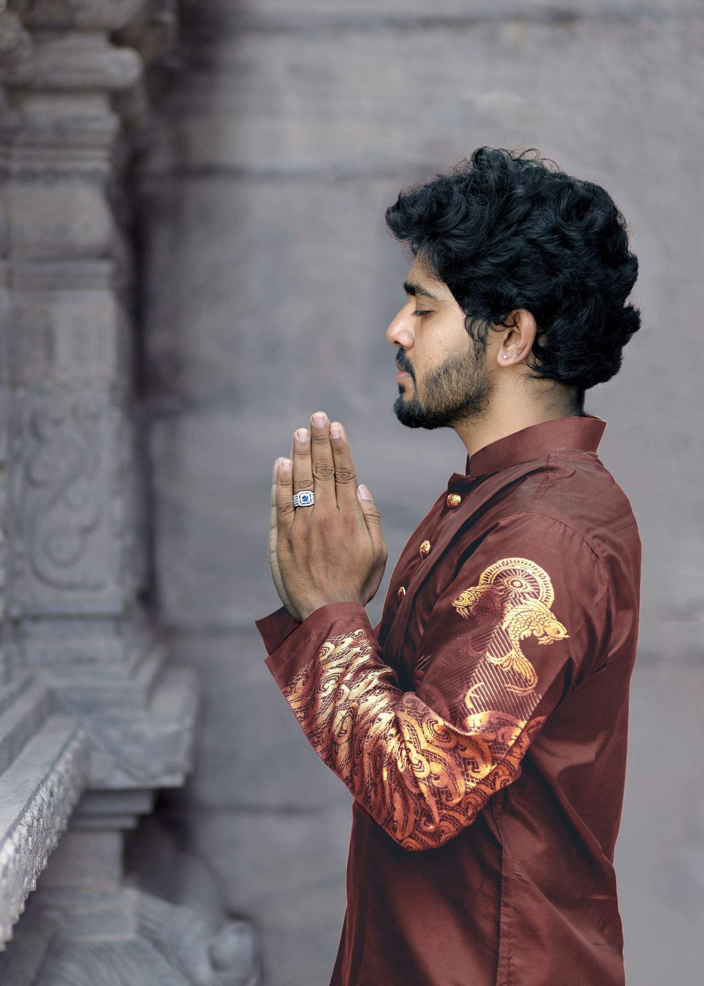 pisces zodiac pure silk kurta top