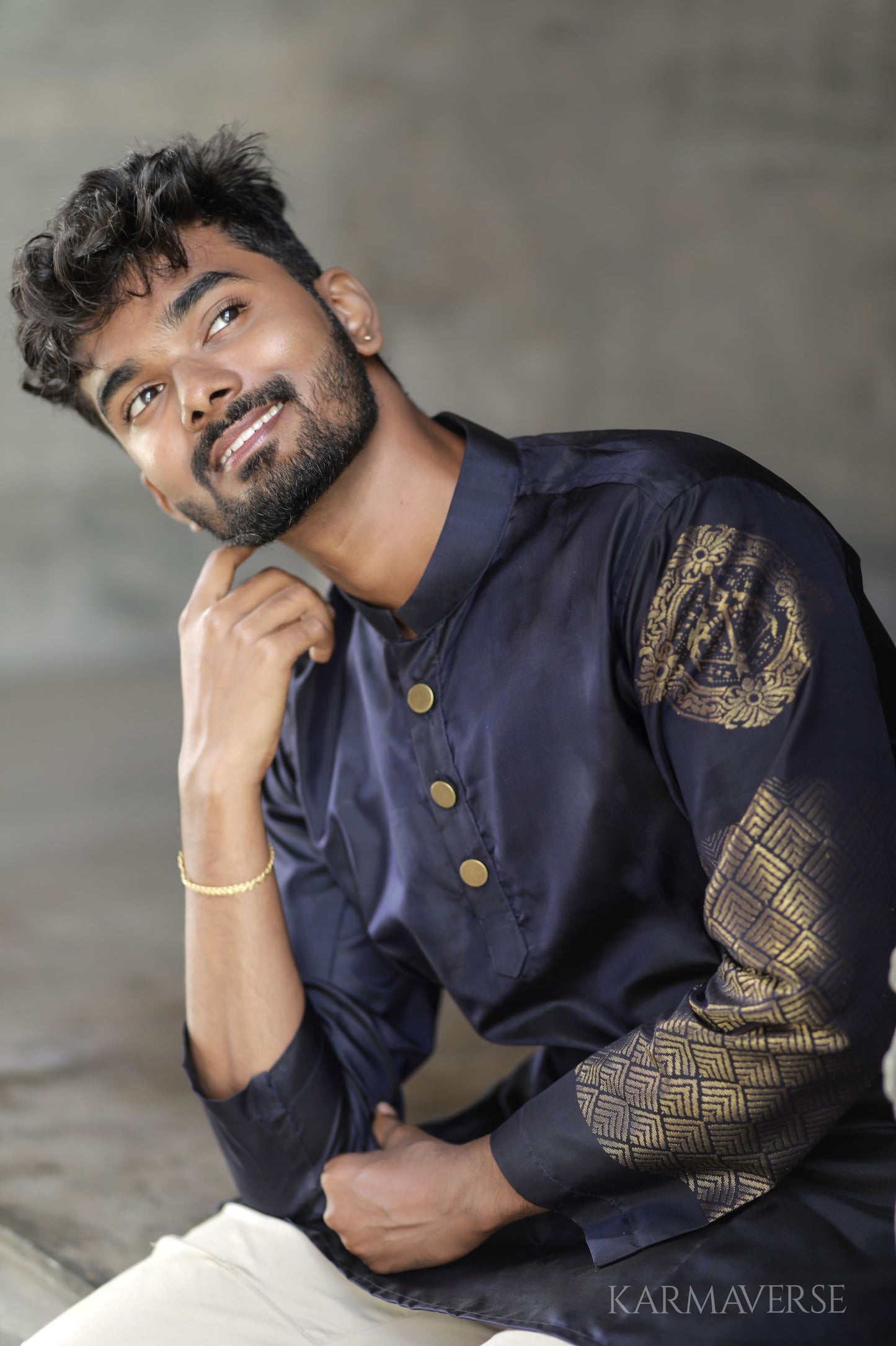 sagittarius zodiac pure silk kurta top