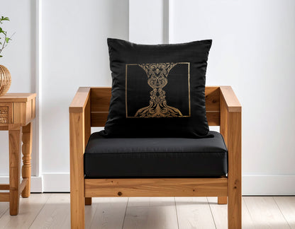 Gemini Zodiac Cushion Cover- Pure Mulberry Silk