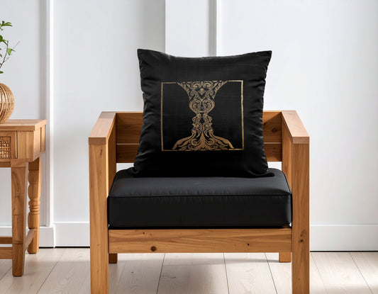 Gemini Zodiac Cushion Cover- Pure Mulberry Silk