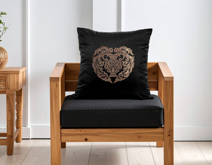 Aquarius Zodiac Cushion Cover- Pure Mulberry Silk