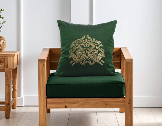 Capricorn Zodiac Cushion Cover- Pure Mulberry Silk