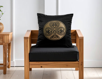 Celtic Cushion Cover- Pure Mulberry Silk