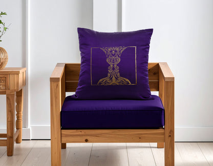 Gemini Zodiac Cushion Cover- Pure Mulberry Silk