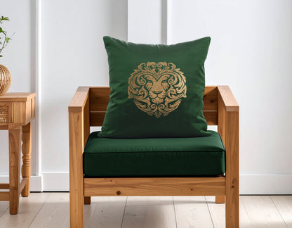 Leo Zodiac Cushion Cover- Pure Mulberry Silk