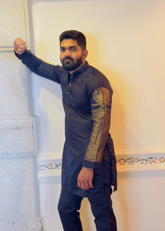 taurus zodiac pure silk kurta top