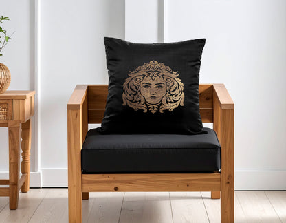 Virgo Zodiac Cushion Cover- Pure Mulberry Silk