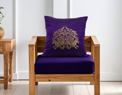 Capricorn Zodiac Cushion Cover- Pure Mulberry Silk
